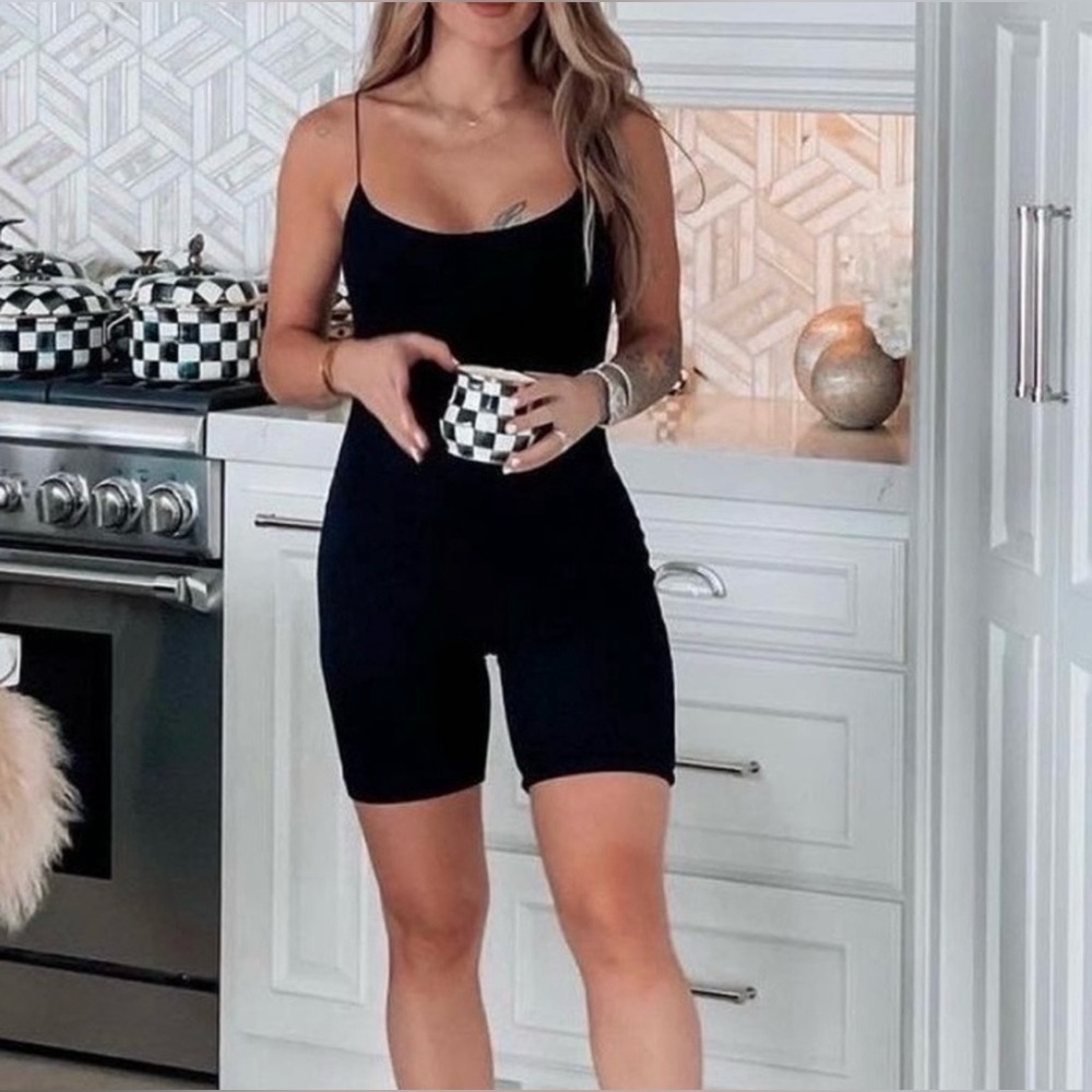By Egreis Daniella black romper size S
